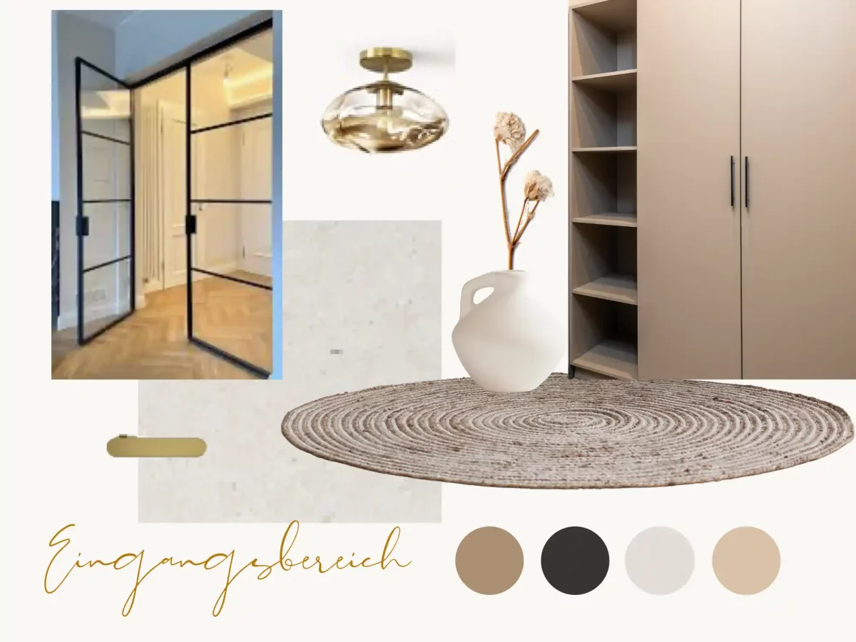 Moodboard_InteriorDesign_Flur_Eingangsbereich